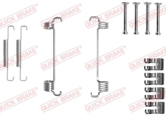QUICK BRAKE 105-0851 - Zubehörsatz, Feststellbremsbacken