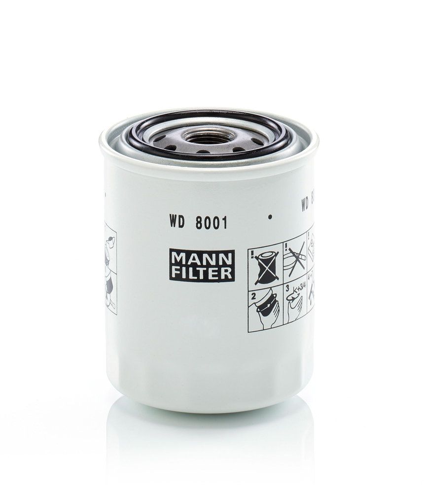 MANN-FILTER WD 8001 - Filter, Arbeitshydraulik