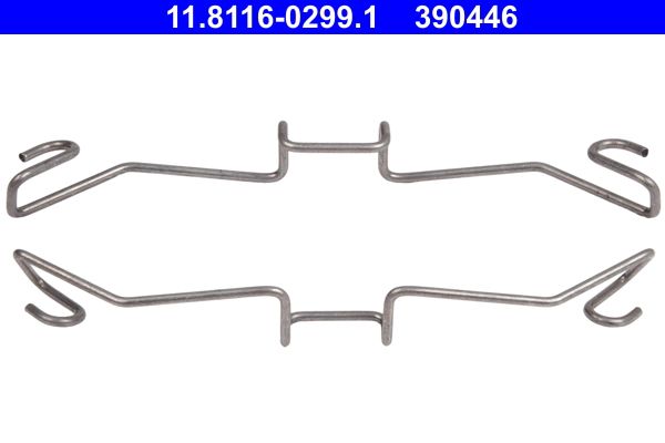 ATE 11.8116-0299.1 - Feder, Bremssattel