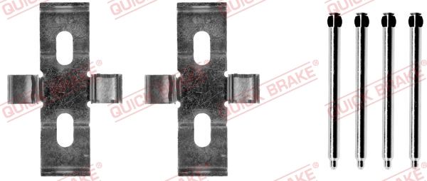 QUICK BRAKE 109-1248 - Zubehörsatz, Scheibenbremsbelag