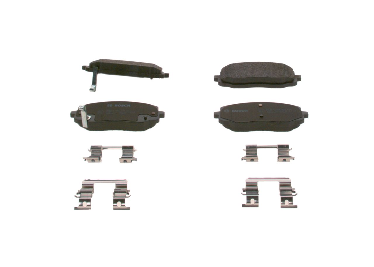 BOSCH 0 986 494 594 - Bremsbelagsatz, Scheibenbremse