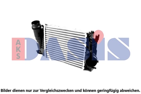 AKS DASIS 077034N - Ladeluftkühler