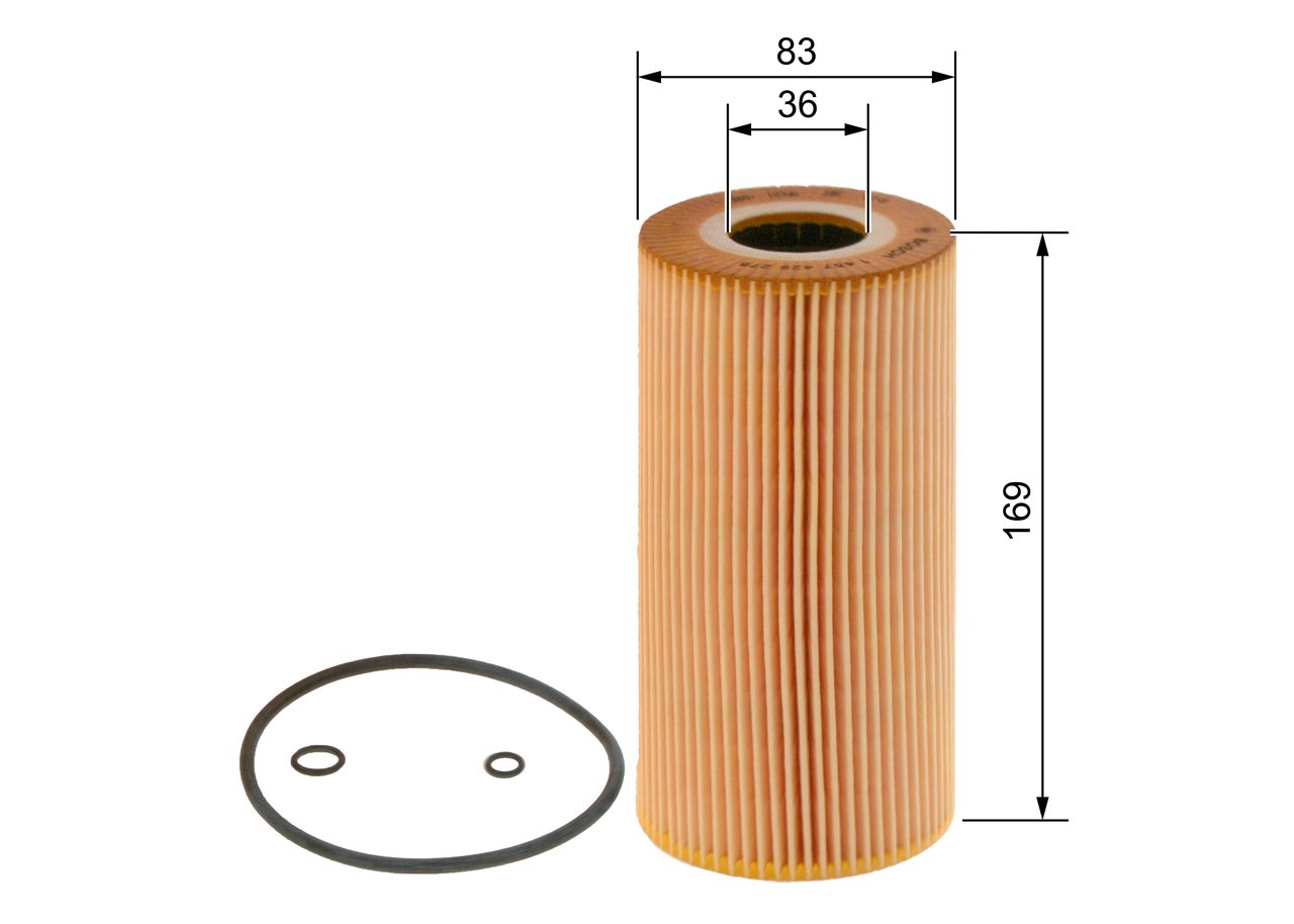 BOSCH 1 457 429 278 - Ölfilter
