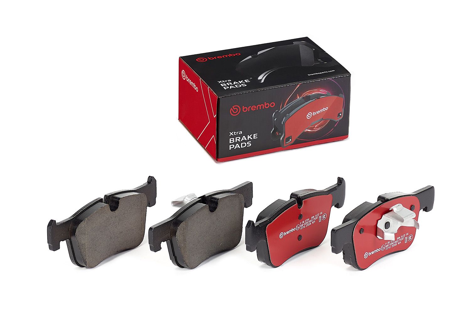 BREMBO P 06 070X - Bremsbelagsatz, Scheibenbremse