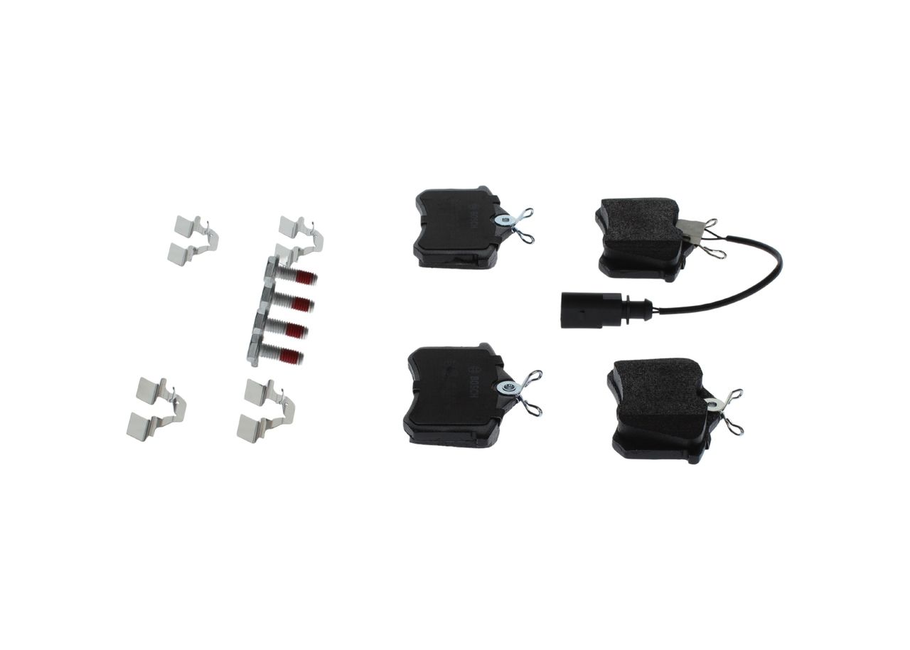 BOSCH 0 986 494 599 - Bremsbelagsatz, Scheibenbremse