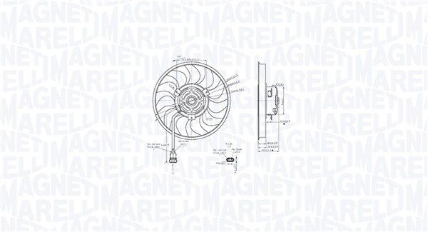 MAGNETI MARELLI 069422888010 - Lüfter, Motorkühlung