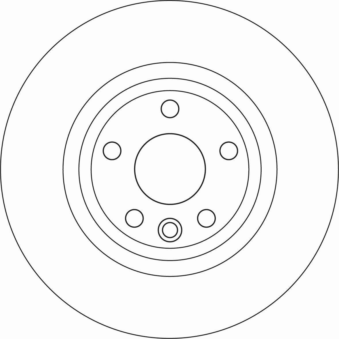 TRW DF6947 - Bremsscheibe