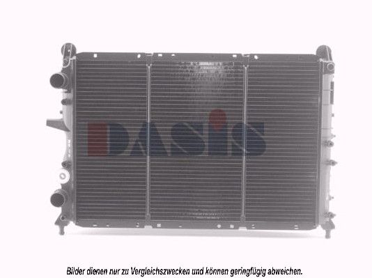 AKS DASIS 010110N - Kühler, Motorkühlung