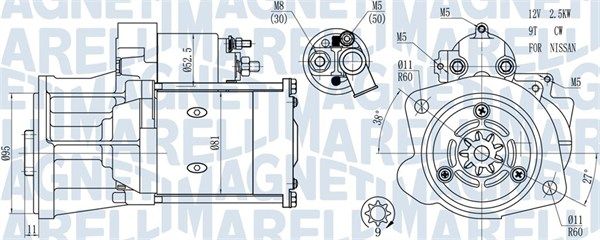 MAGNETI MARELLI 063721491010 - Starter