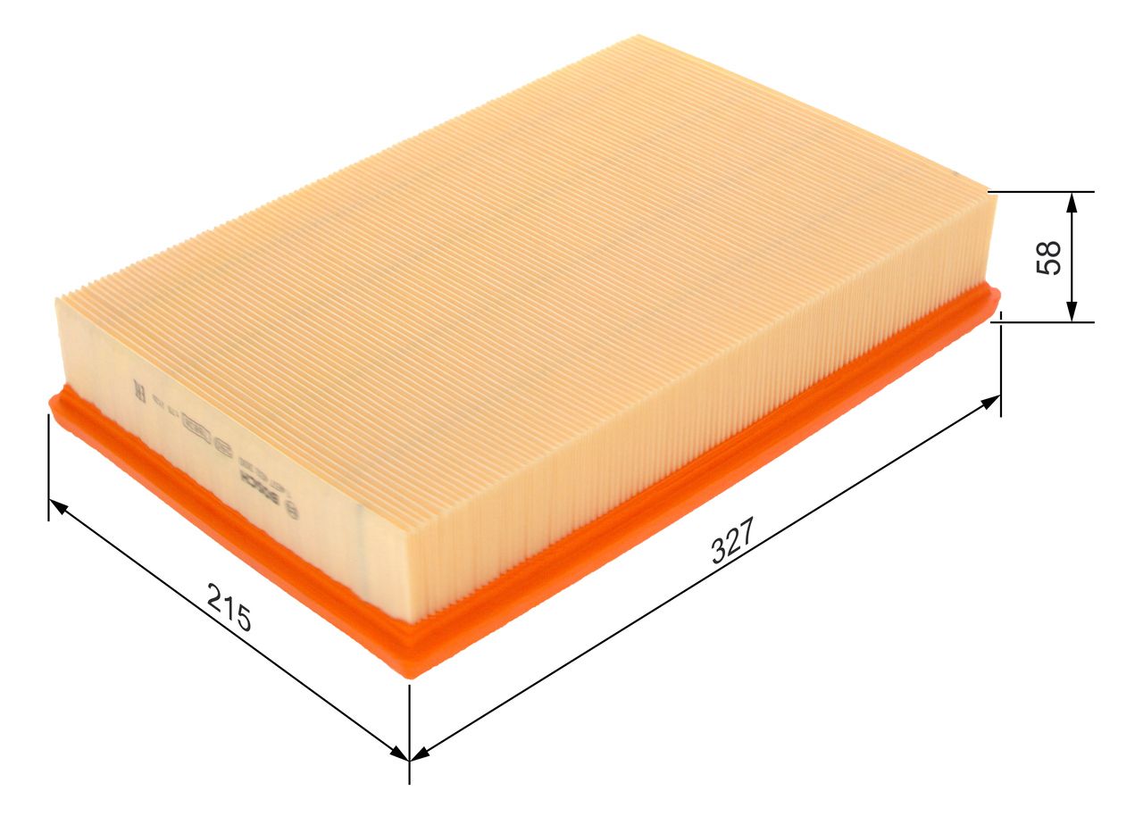BOSCH 1 457 433 300 - Luftfilter