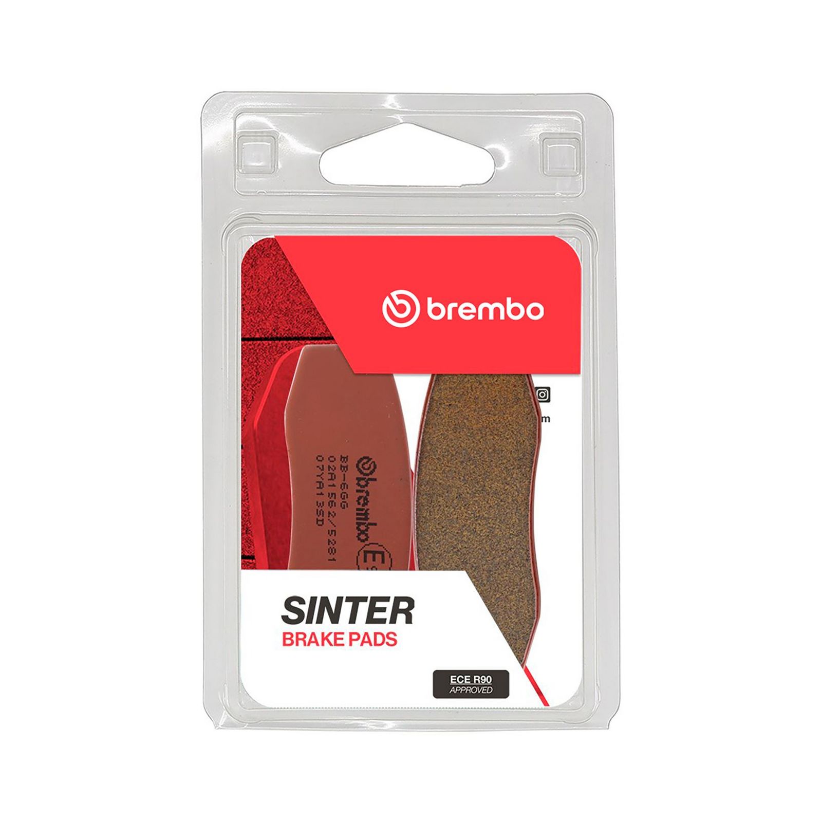 BREMBO 07YA13SD - Bremsbelagsatz, Scheibenbremse