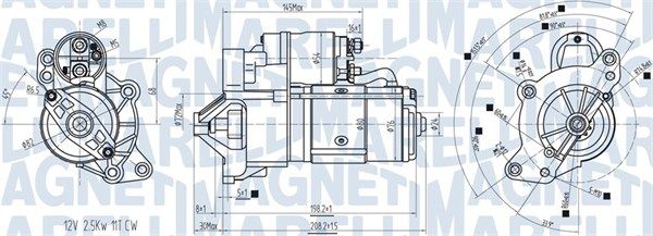 MAGNETI MARELLI 063721416010 - Starter