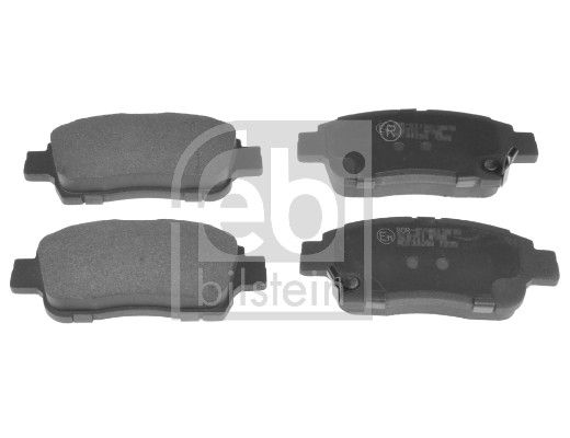 FEBI BILSTEIN 116271 - Bremsbelagsatz, Scheibenbremse