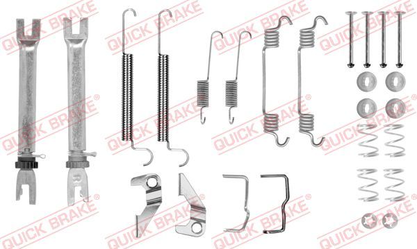 QUICK BRAKE 105-0766S - Zubehörsatz, Bremsbacken