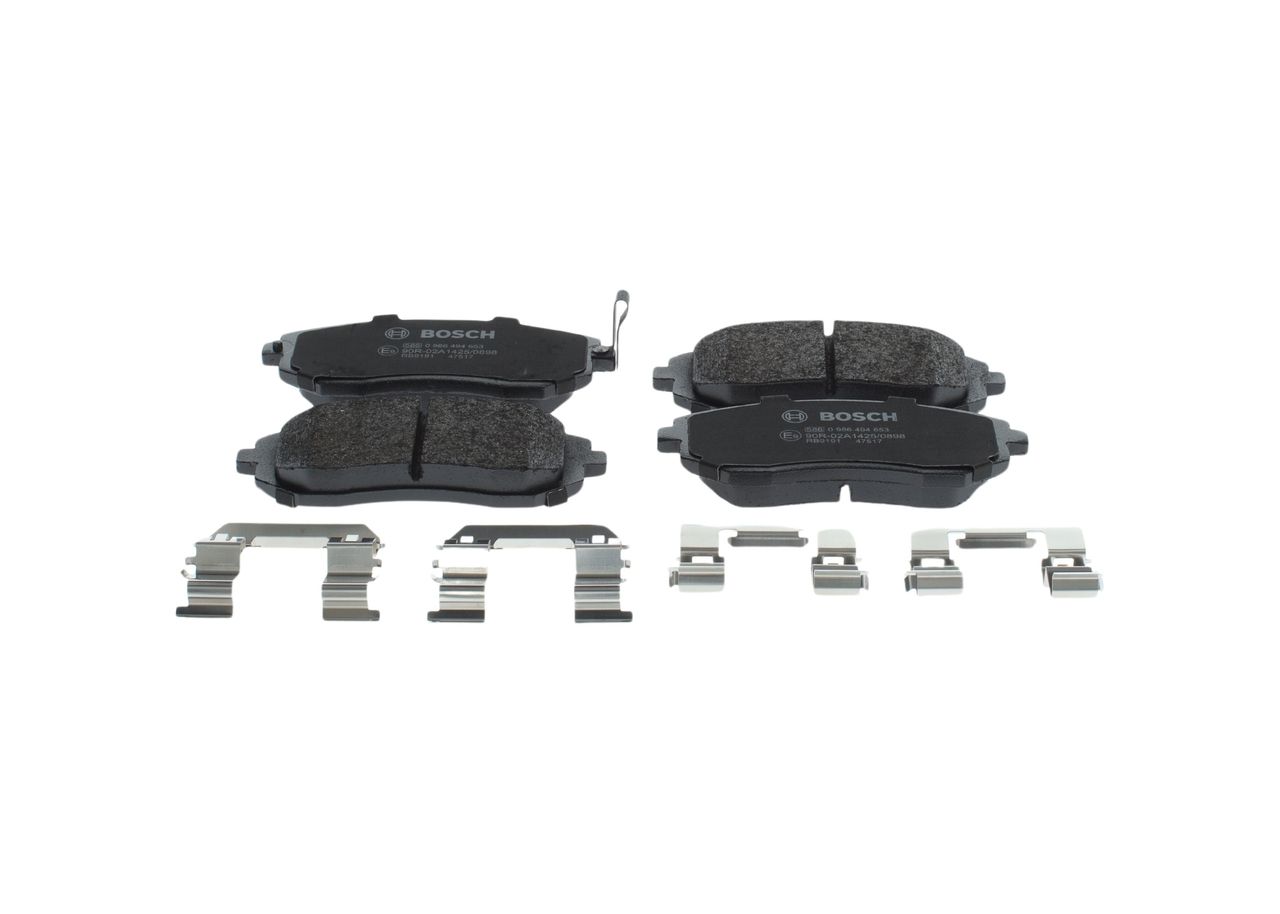 BOSCH 0 986 494 653 - Bremsbelagsatz, Scheibenbremse