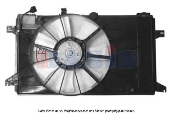 AKS DASIS 118032N - Lüfter, Motorkühlung