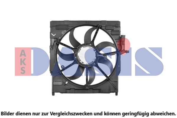 AKS DASIS 058101N - Lüfter, Motorkühlung