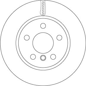 TRW DF6799 - Bremsscheibe