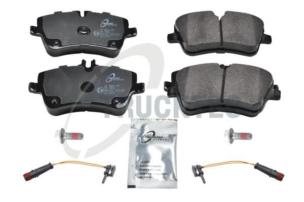 TRUCKTEC AUTOMOTIVE 02.35.127 - Bremsbelagsatz, Scheibenbremse
