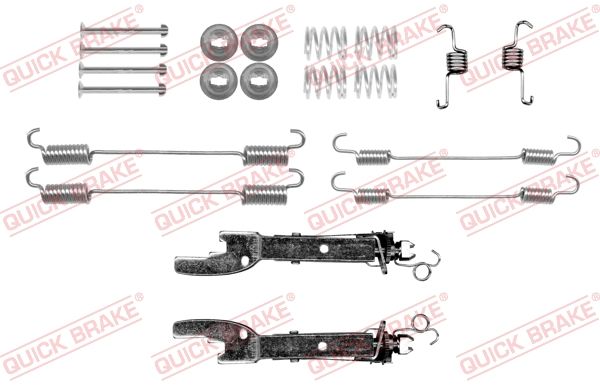 QUICK BRAKE 105-0057S - Zubehörsatz, Bremsbacken
