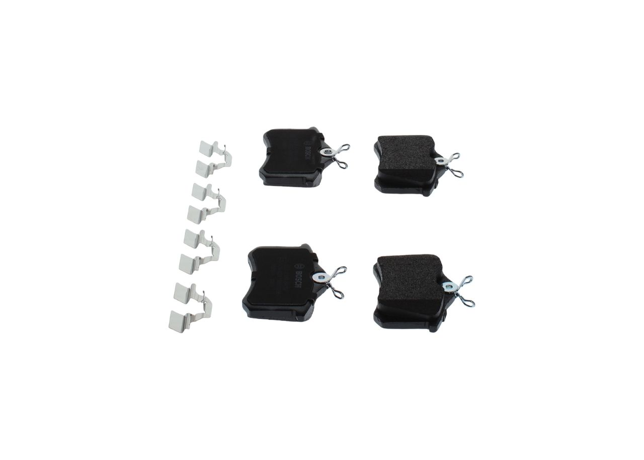 BOSCH 0 986 494 597 - Bremsbelagsatz, Scheibenbremse