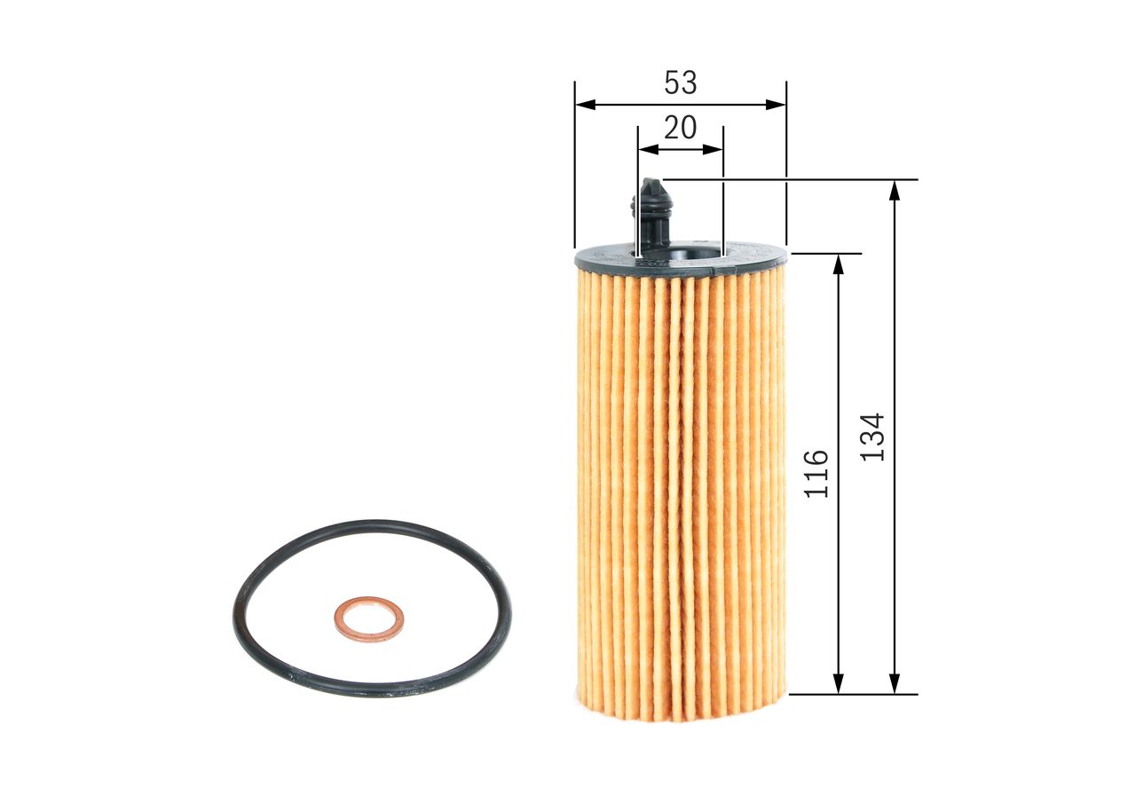 BOSCH F 026 407 205 - Ölfilter