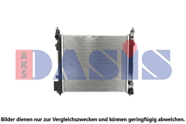 AKS DASIS 070173N - Kühler, Motorkühlung