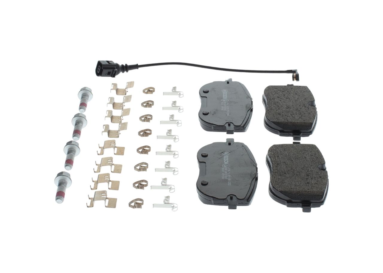 BOSCH 0 986 460 201 - Bremsbelagsatz, Scheibenbremse