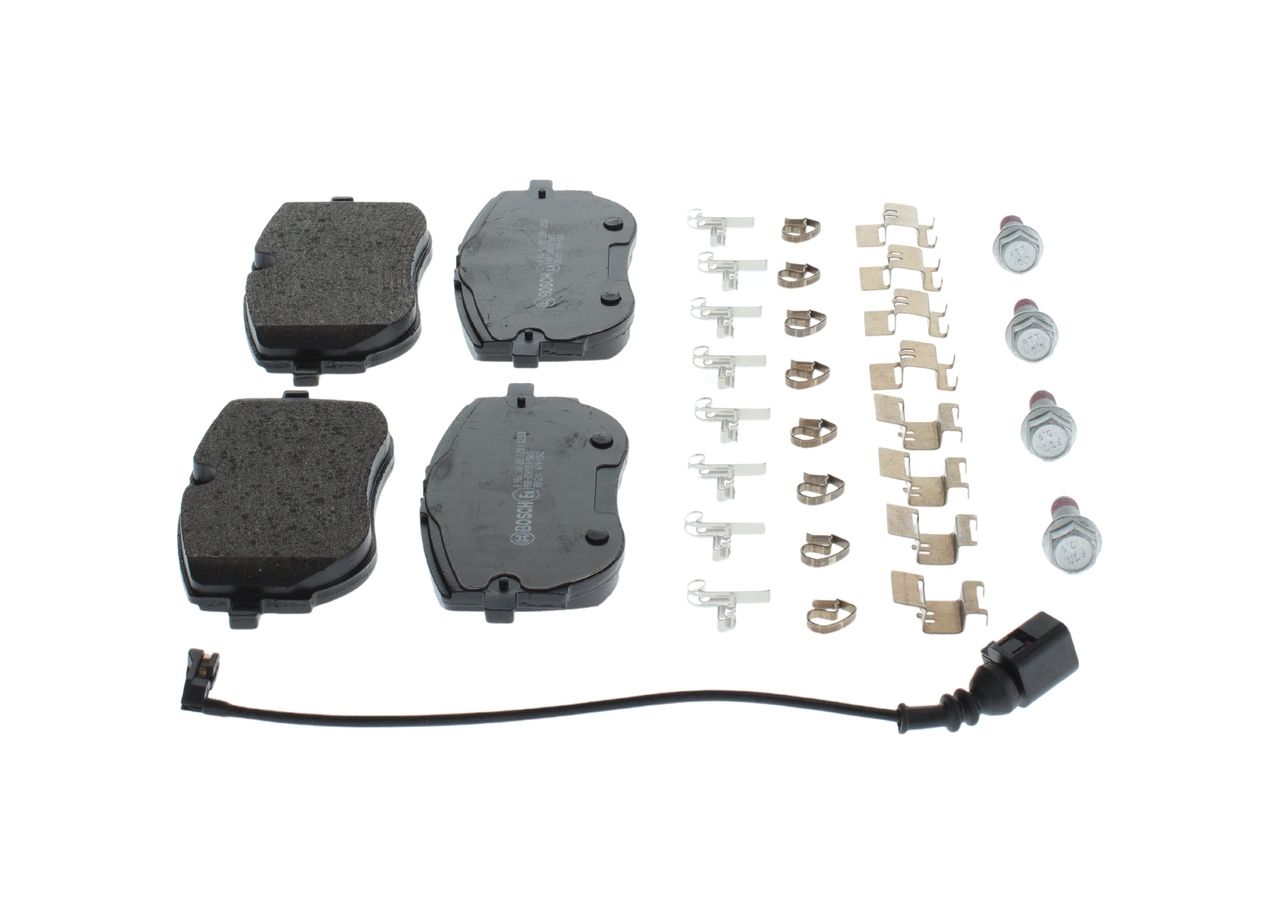 BOSCH 0 986 460 201 - Bremsbelagsatz, Scheibenbremse