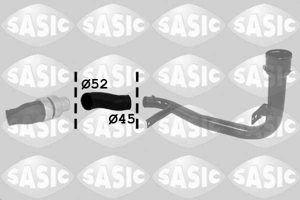 SASIC 3330055 - Ladeluftschlauch