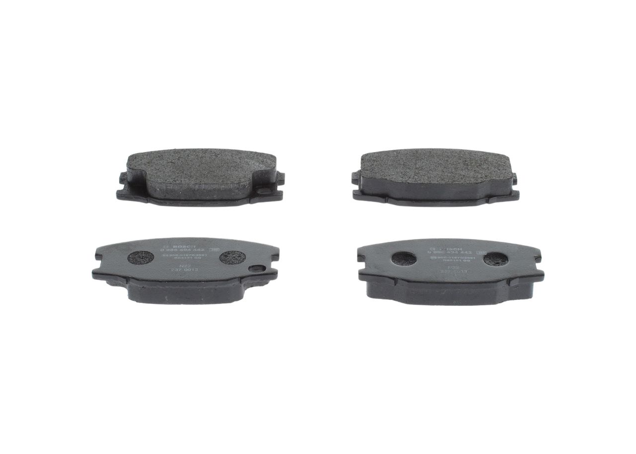 BOSCH 0 986 494 442 - Bremsbelagsatz, Scheibenbremse