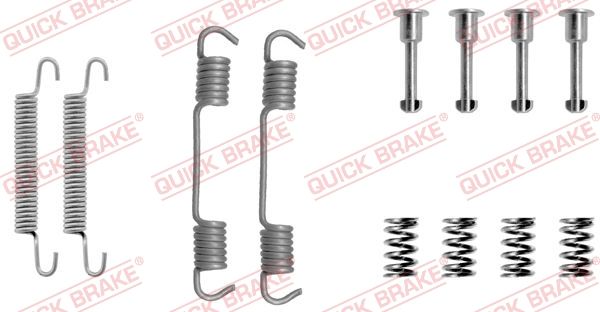 QUICK BRAKE 105-0708 - Zubehörsatz, Feststellbremsbacken