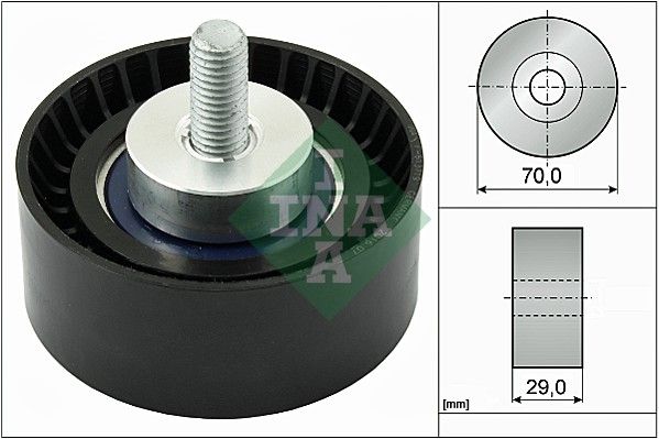 Schaeffler INA 532 0298 10 - Umlenk-/Führungsrolle, Keilrippenriemen