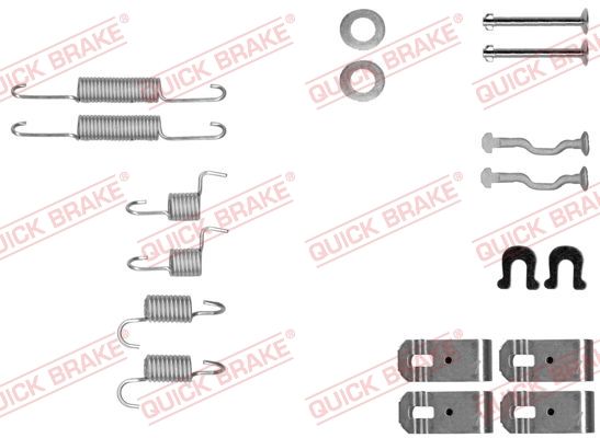 QUICK BRAKE 105-0028 - Zubehörsatz, Feststellbremsbacken