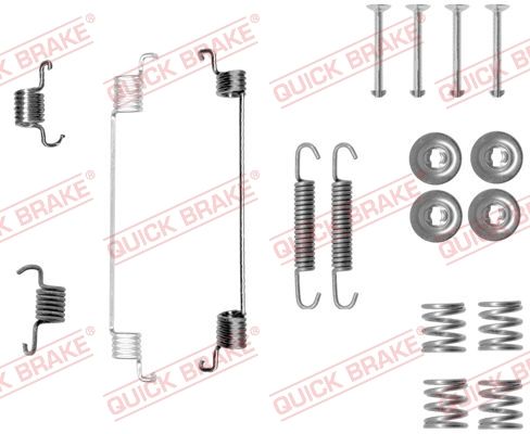 QUICK BRAKE 105-0014 - Zubehörsatz, Bremsbacken