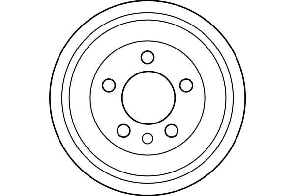 TRW DB4299 - Bremstrommel