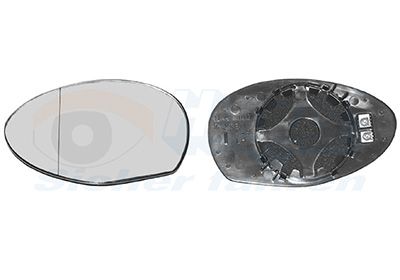 VAN WEZEL 0147837 - Spiegelglas, Außenspiegel