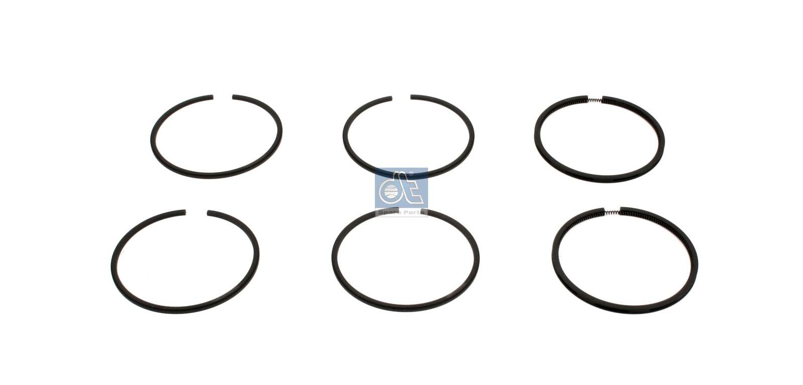 DT Spare Parts 1.10067 - Kolbenringsatz, Kompressor