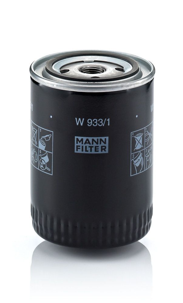 MANN-FILTER W 933/1 - Ölfilter