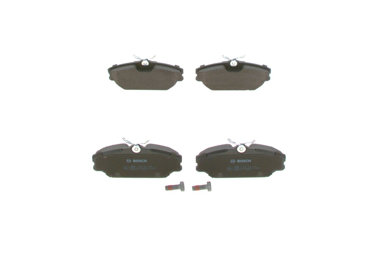 BOSCH 0 986 424 533 - Bremsbelagsatz, Scheibenbremse