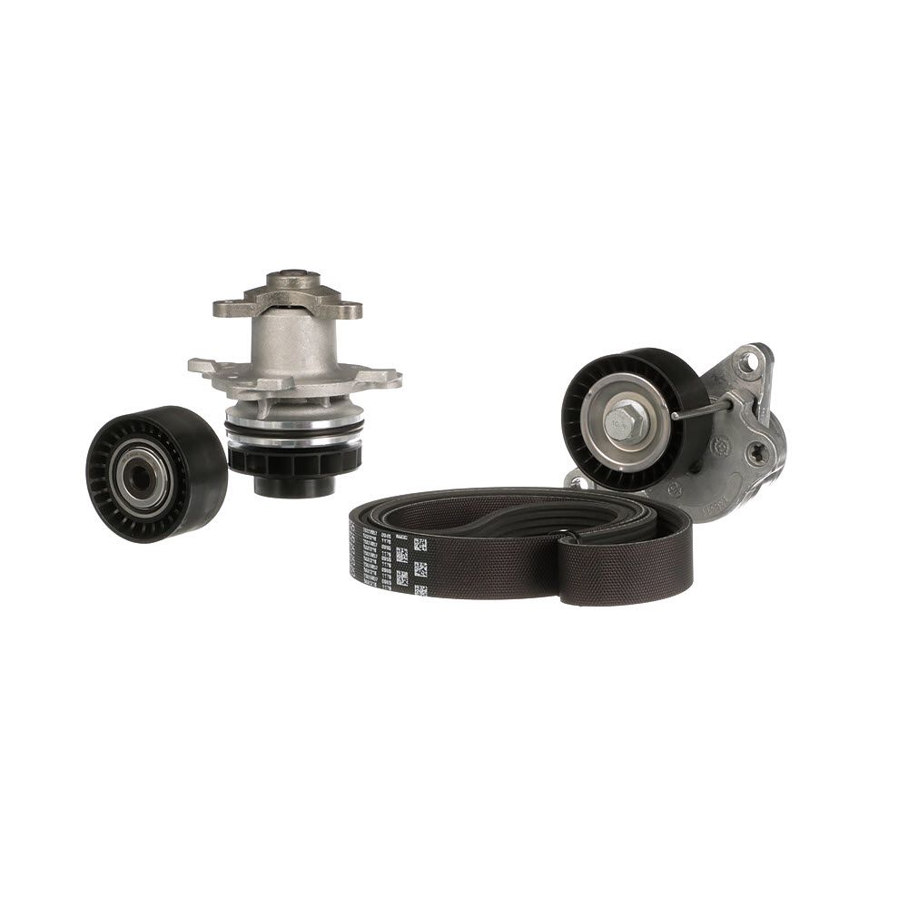 GATES KP17PK1705 - Wasserpumpe + Keilrippenriemensatz