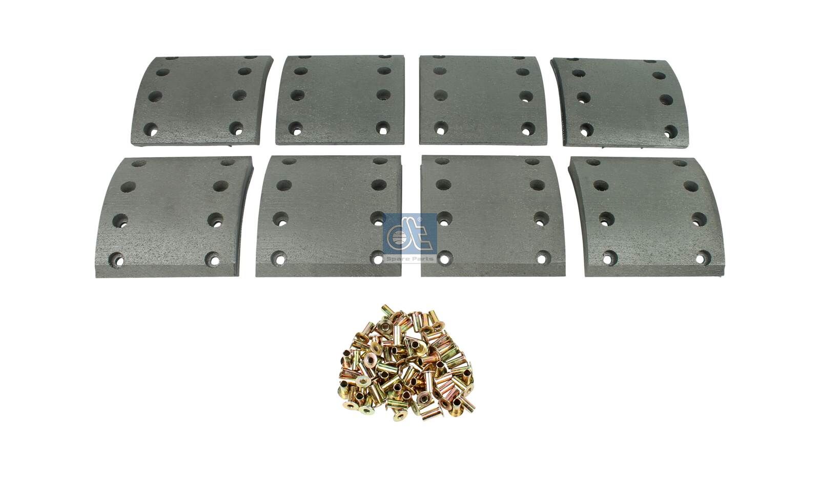DT Spare Parts 10.13007 - Bremsbelagsatz, Trommelbremse