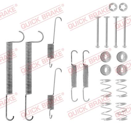 QUICK BRAKE 105-0630 - Zubehörsatz, Bremsbacken