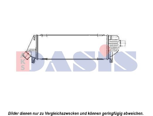 AKS DASIS 077000N - Ladeluftkühler