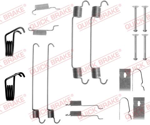 QUICK BRAKE 105-0799 - Zubehörsatz, Bremsbacken