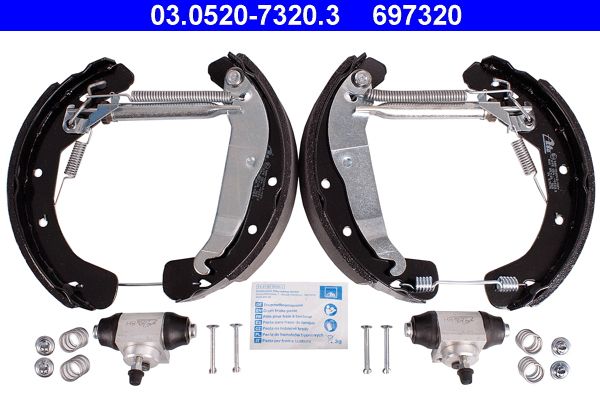 ATE 03.0520-7320.3 - Bremsbackensatz