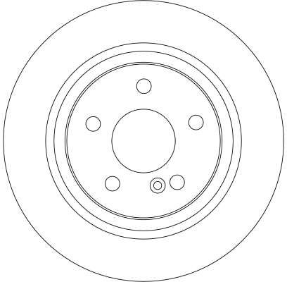 TRW DF4270 - Bremsscheibe