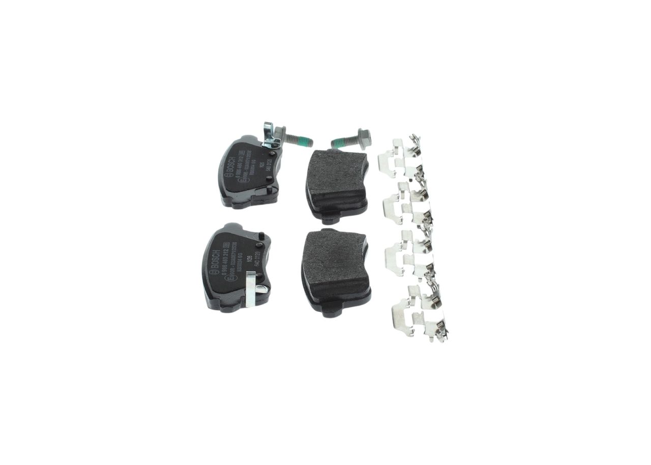BOSCH 0 986 460 312 - Bremsbelagsatz, Scheibenbremse