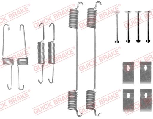 QUICK BRAKE 105-0859 - Zubehörsatz, Bremsbacken