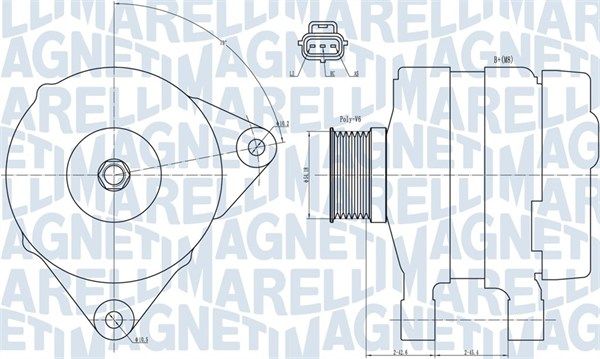 MAGNETI MARELLI 063731834010 - Generator